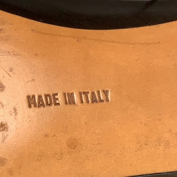 Salvatore Ferragamo vintage brown & black shoes size 8 - Picture 7 of 12